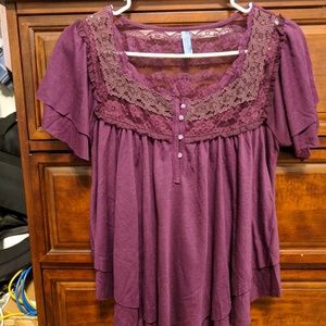 Free people lace top